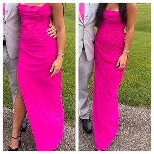 ASOS DESIGN Hot Pink Dress